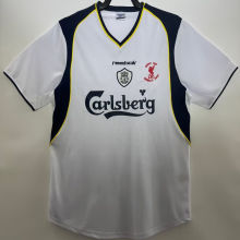 2001/02 LFC Away White Retro Soccer Jersey