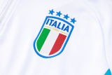 2024/25 Italy White Sweater Tracksuit