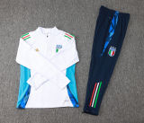 2024/25 Italy White Sweater Tracksuit