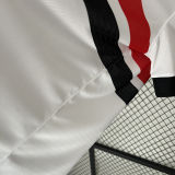 2024/25 Sao Paulo Home White Long Sleeve Soccer Jersey