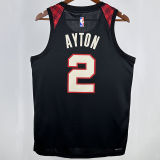 2024/25 Trail Blazers AYTON #2 Black City Edition NBA Jerseys