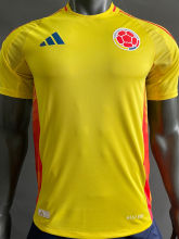 2024/25 Colombia Home Yellow Player Version Soccer Jersey