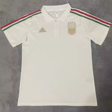 2024/25 Italy White POLO Short Jersey