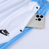 2022 Nk White Blue Short Training Jersey(A Set)