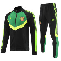 2024/25 M Utd Black Jacket Tracksuit