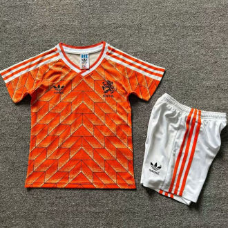 1988 NL Home Orange Retro Kids Jersey