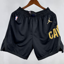 2024/25 Cleveland Black Shorts NBA Pants