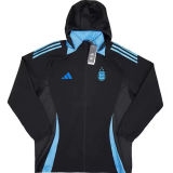 2024/25 Argentina Black Windbreaker