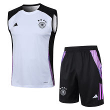 2024/25 Germany White Vest Training Jersey(A Set)