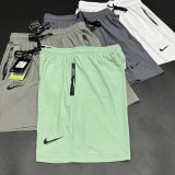 2024/25 Nk~ Grey NBA Shorts Pants（Pockets Have Zippers）