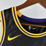 2024/25 Lakers ONEAL #34 White NBA Jerseys