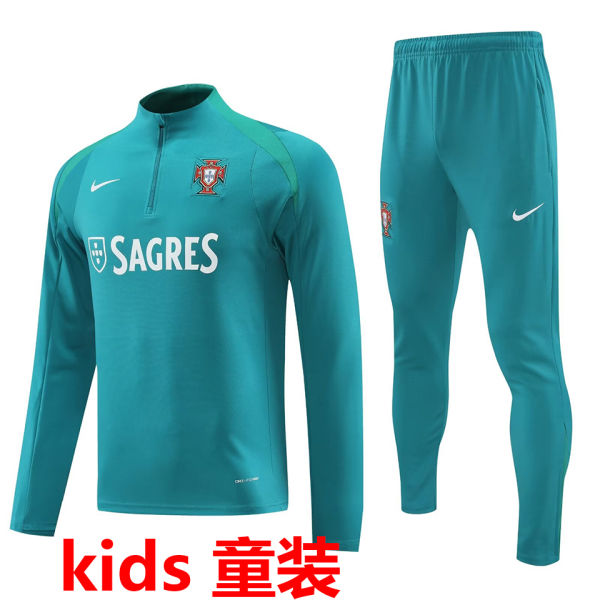 2024/25 Portugal Green Sweater Tracksuit