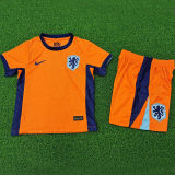 2024/25 NL Home Orange Player Version Kids Jersey 球员版童装