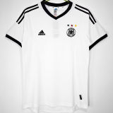 2002/03 Germany Home White Retro Soccer Jersey