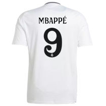 MBAPPÉ #9 RM 1:1 Quality Home Fans Jersey 2024/25 （UCL Font) ★★