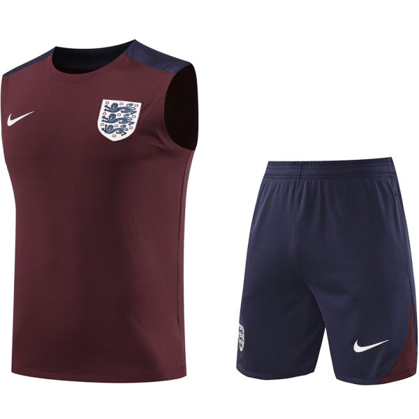 2024/25 England Wine Red Training Tracksuit