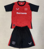 2024/25 Leverkusen Home Red Fans Jersey