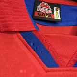 1998/99 Panama Home Red Retro Soccer Jersey