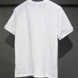 2024 Italy White Cotton Retro Style T-shirt