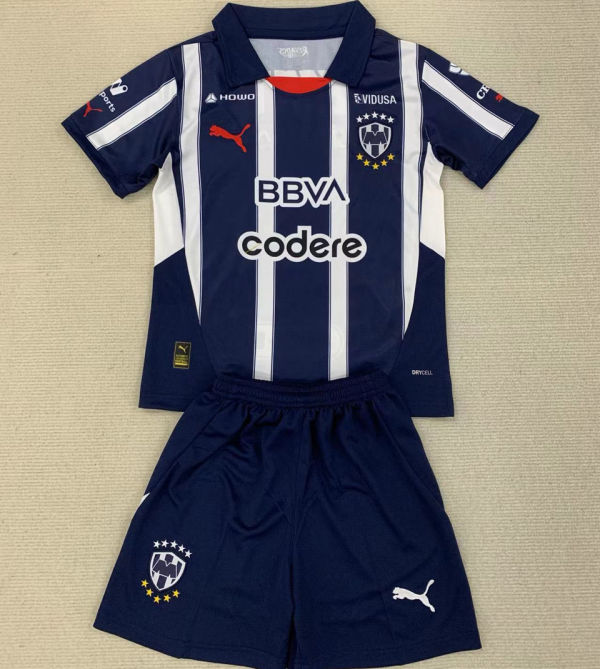 2024/25 Monterrey Home Kids Soccer Jersey