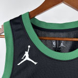 2025 Celtics QUETA #88 Black NBA Jerseys