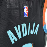 2025 Wizards AVDIJA #8 Black City Edition NBA Jerseys