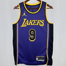 2025 Lakers JAMES JR. #9 Blue NBA Jerseys 热压