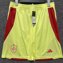 2024/25 Spain Yellow Shorts Pants