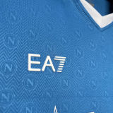 2024/25 Napoli Home Blue Fans Soccer Jersey