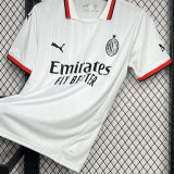 2024/25 AC Milan Away White Fans Soccer Jersey