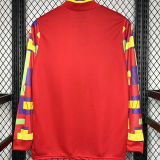 1996 England Goalkeeper Retro Long Sleeve Jersey