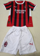 2024/25 AC Milan Home Kids Jersey