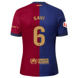 GAVI #6 BA 1:1 Quality Home Fans Jersey 2024/25 (LaLiga Font 西甲字体 有号下广告) ★★