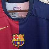 PEDRI #8 BA 1:1 Quality Home Fans Jersey 2024/25 (LaLiga Font 西甲字体 有号下广告) ★★