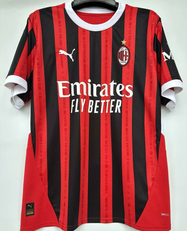 2024/25 AC Milan 1:1 Quality Home Fans Soccer Jersey