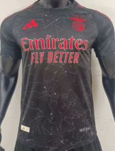 2024/25 Benfica Away Black Player Version Soccer Jersey