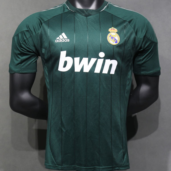 2012/13 RM Third Green Retro Player Version Soccer Jersey 球员版