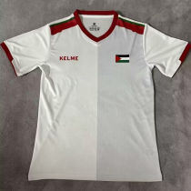 2024/25 Palestina White Fans Soccer Jersey