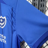 2024/25 Portsmouth Home Blue Soccer Jersey