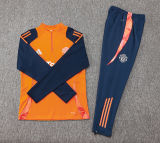 2025 M Utd Orange Sweater Tracksuit