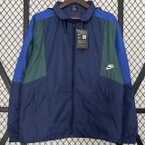 2025 Nk~ Sapphire Blue Windbreaker