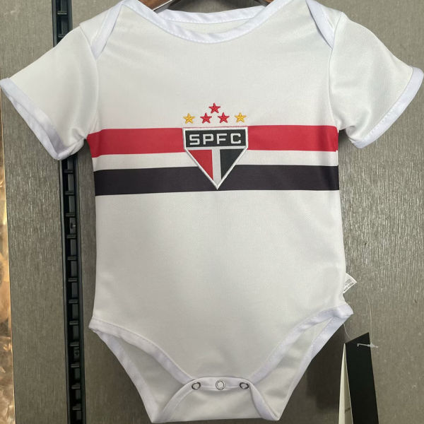 2024/25 Sao Paulo Home White Baby Suit