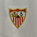 2024/25 Sevilla FC Home White Fans Soccer Jersey