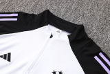 2025 Germany White Kids Sweater Tracksuit