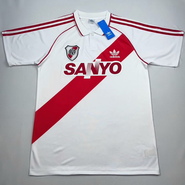 1992/94 River Plate Home Retro Soccer Jersey