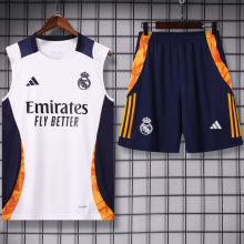 2025 RM White Vest Training Jersey(A Set)