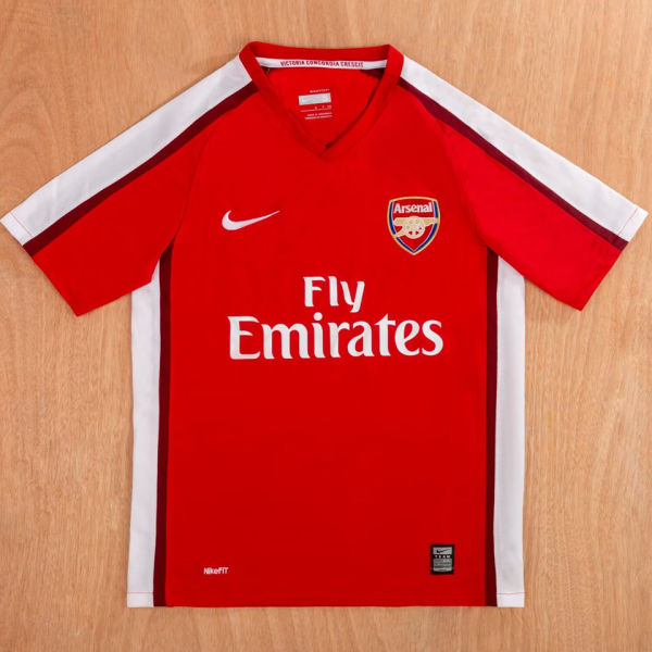 2008/10 ARS Home Red Retro Soccer Jersey