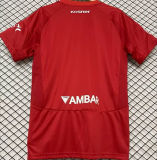 2024/25 Zaragoza Away Red Fans Soccer Jersey