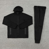 2024/25 Nk~ Black Hoody Zipper Jacket Tracksuit