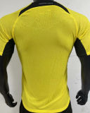 2024/25 Al Ittihad Home Yellow Black Player Version Jersey 吉达联